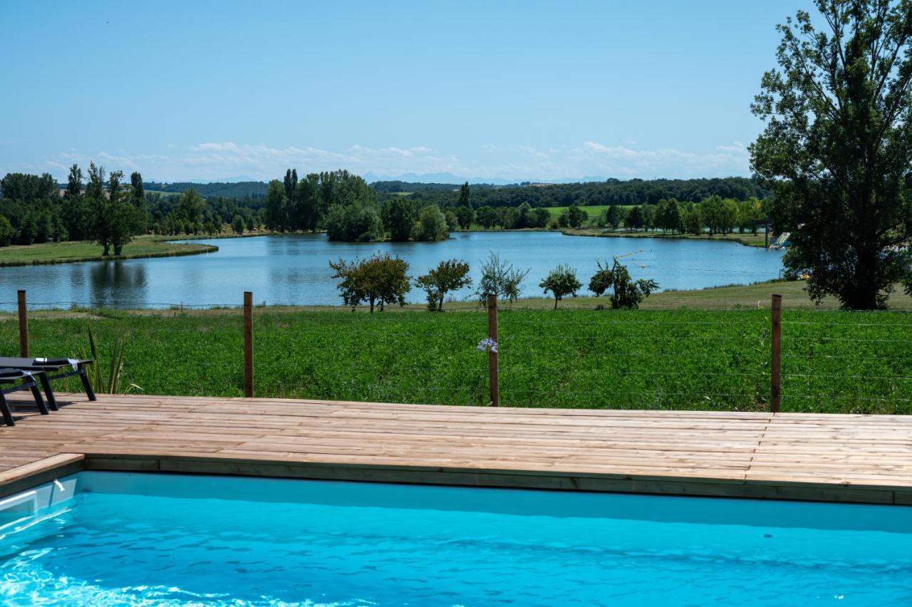 La Villa Face Au Lac Saramon Exterior foto